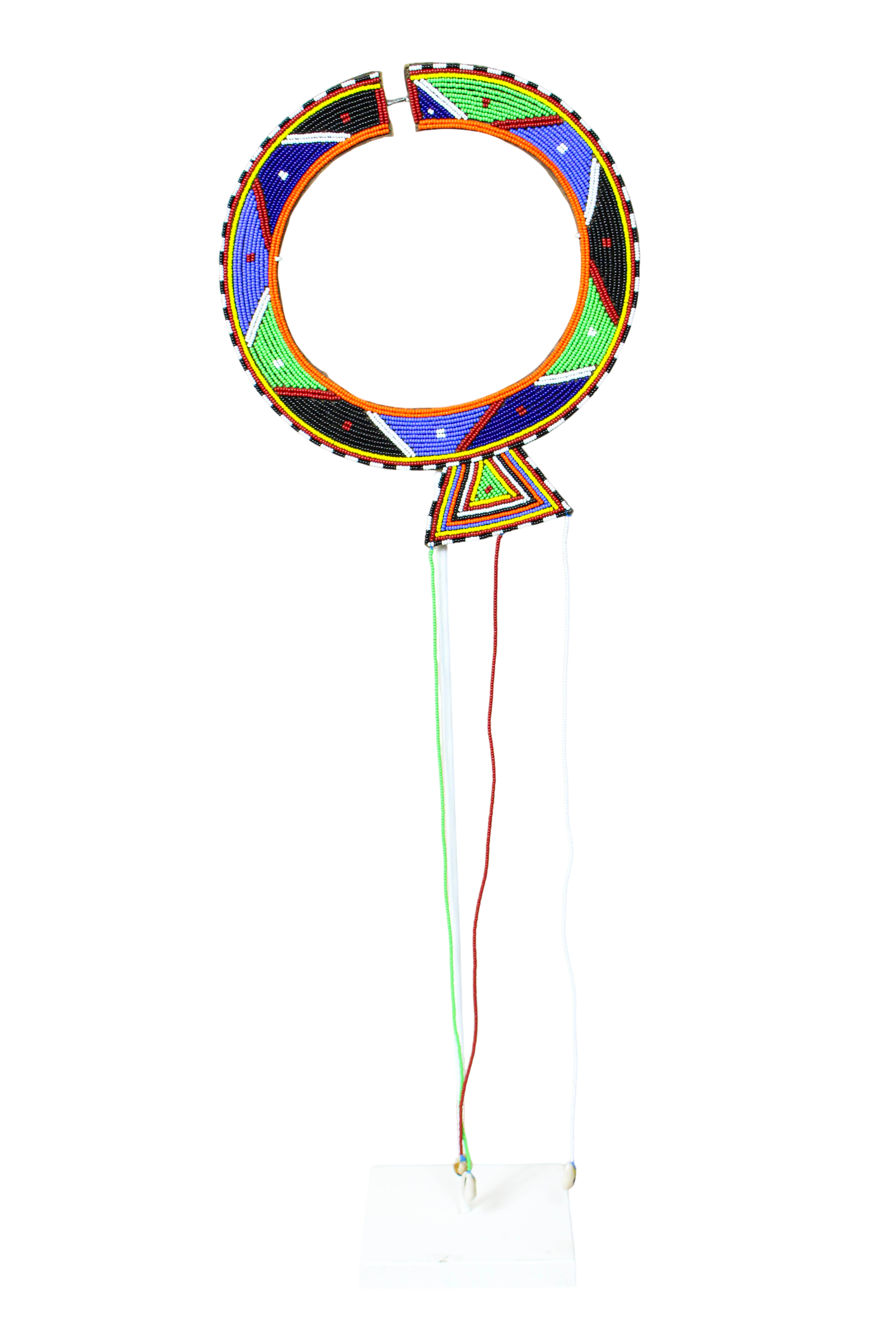 Kenya Maasai beaded Necklace - S1