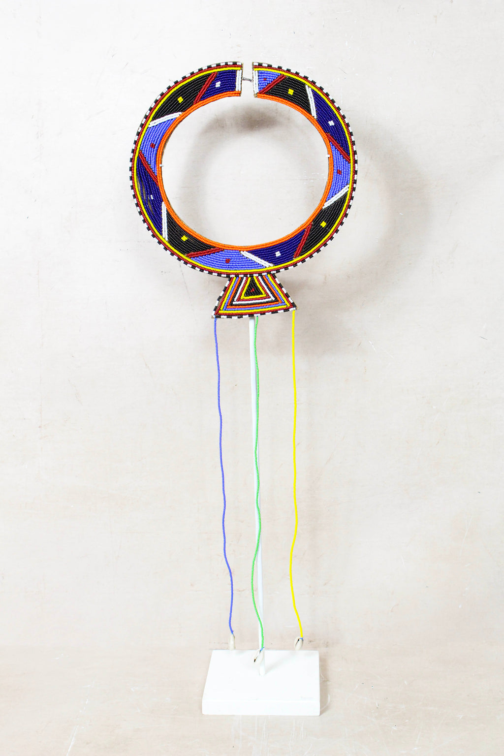 Kenya Maasai beaded Necklace - S3