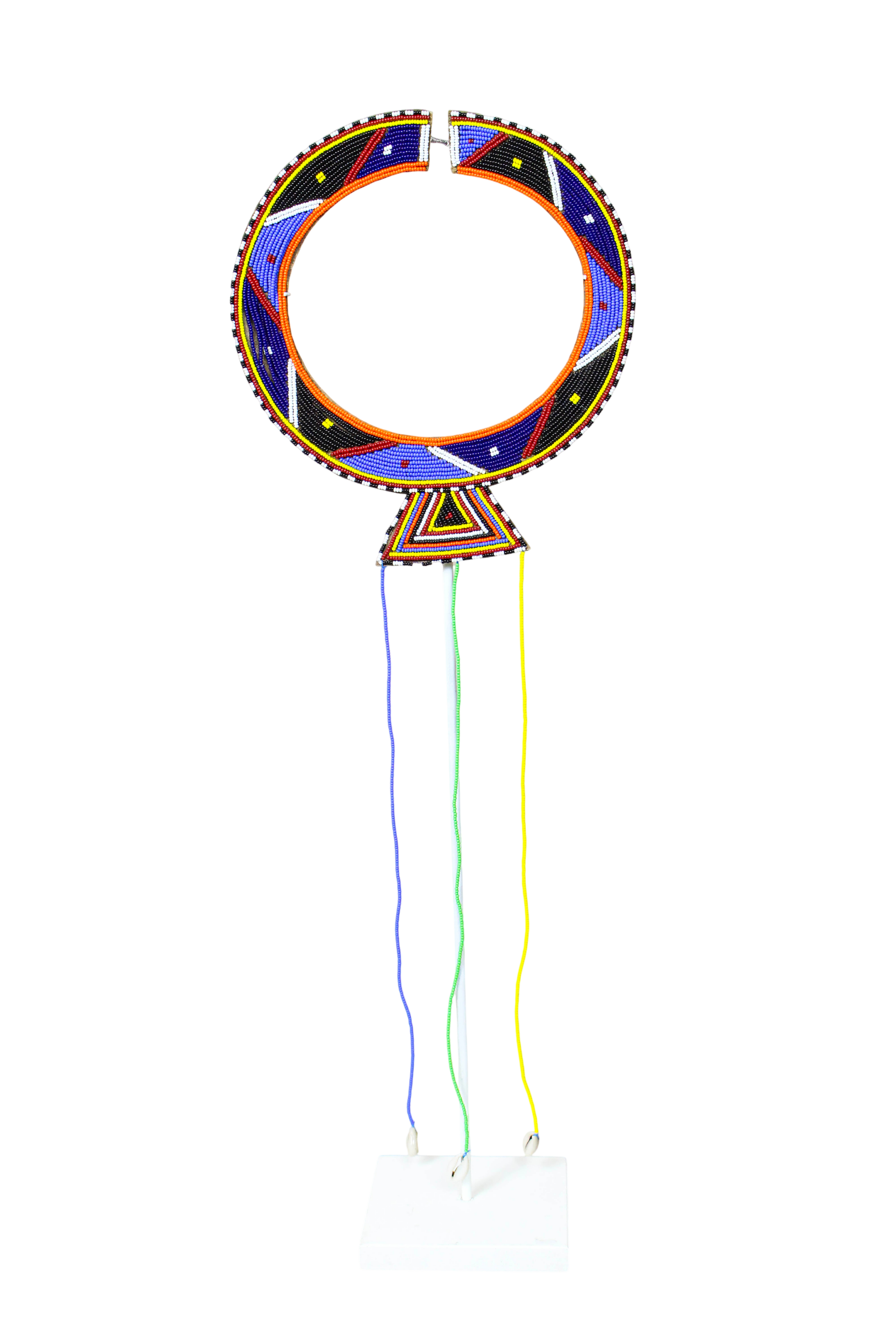 Kenya Maasai beaded Necklace - S3