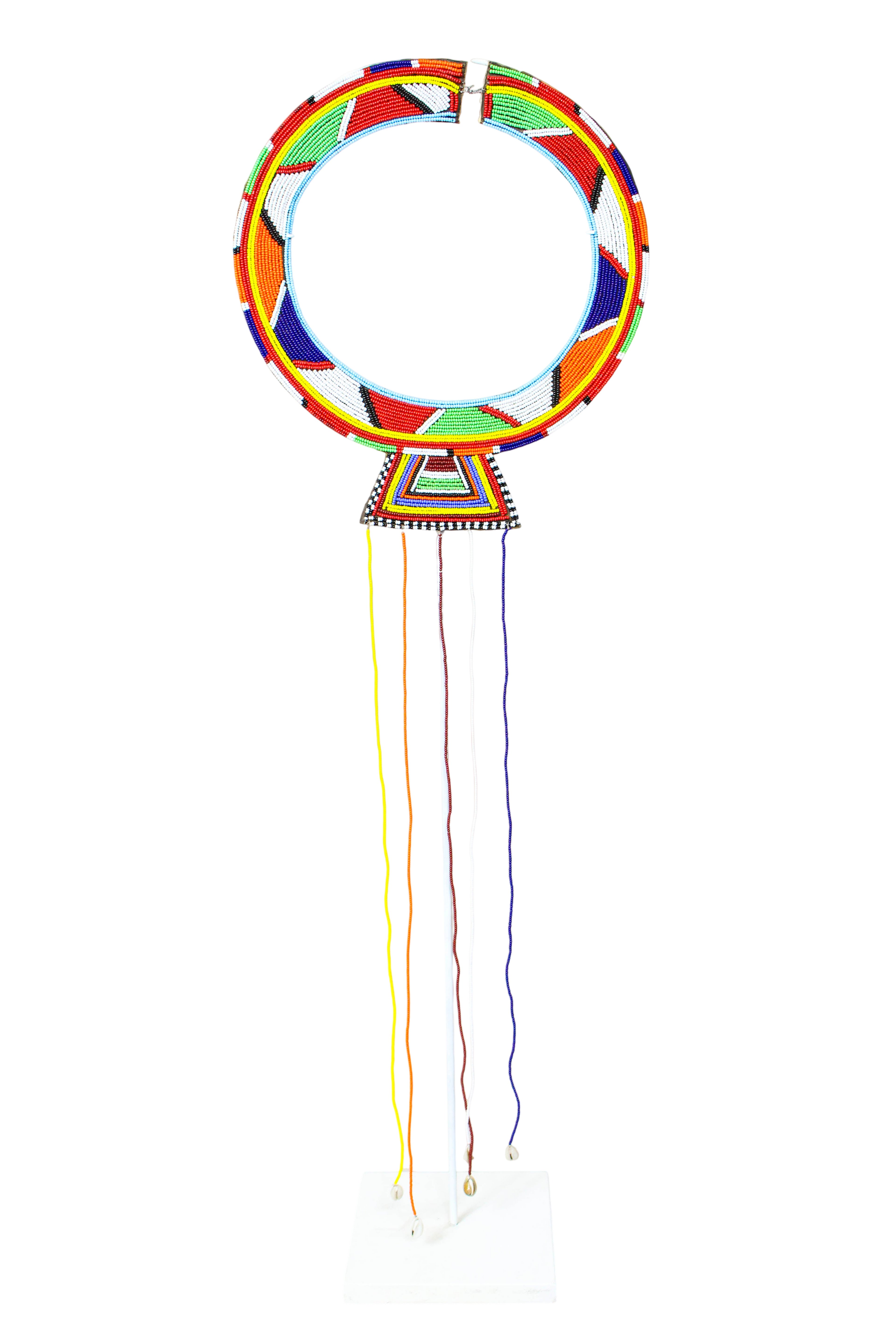 Kenya Maasai beaded Necklace - L1