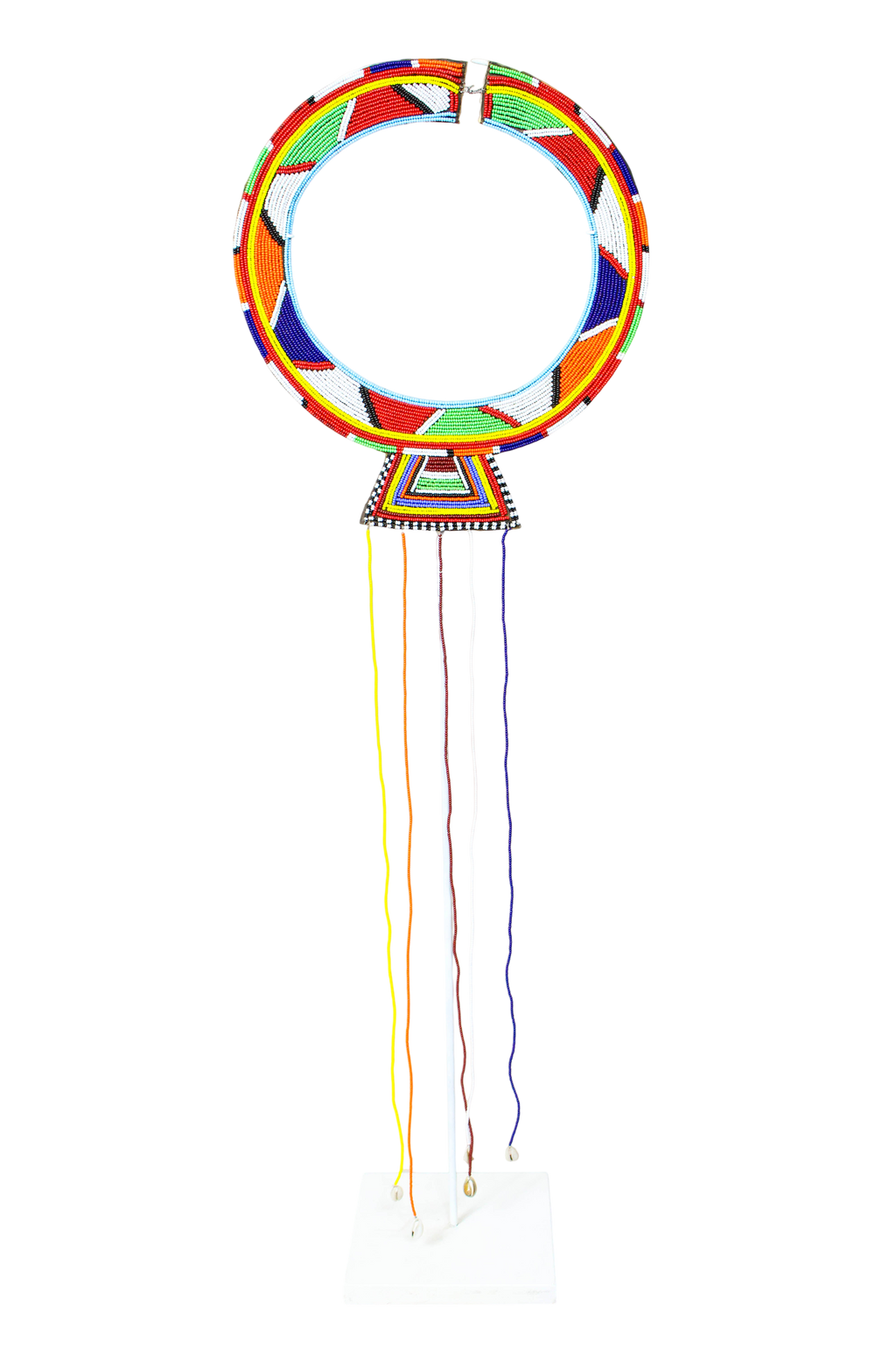 Kenya Maasai beaded Necklace - L1