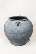 Vintage Dark pot with ears - E2.11
