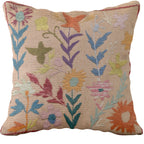 Suzani Hand Embroidered Cushion Cover - 45 x 45 cm