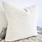 The Couture Cushion - The Luxury Ivory Faux Fur - Style No 117