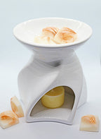 Lyon Ceramic Tea Light Wax Burner|Melter