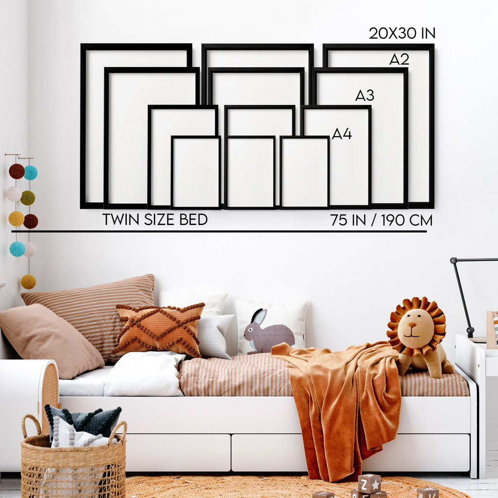 Wall Art Cool For Girls | Set of 3 Pop Wall art Prints