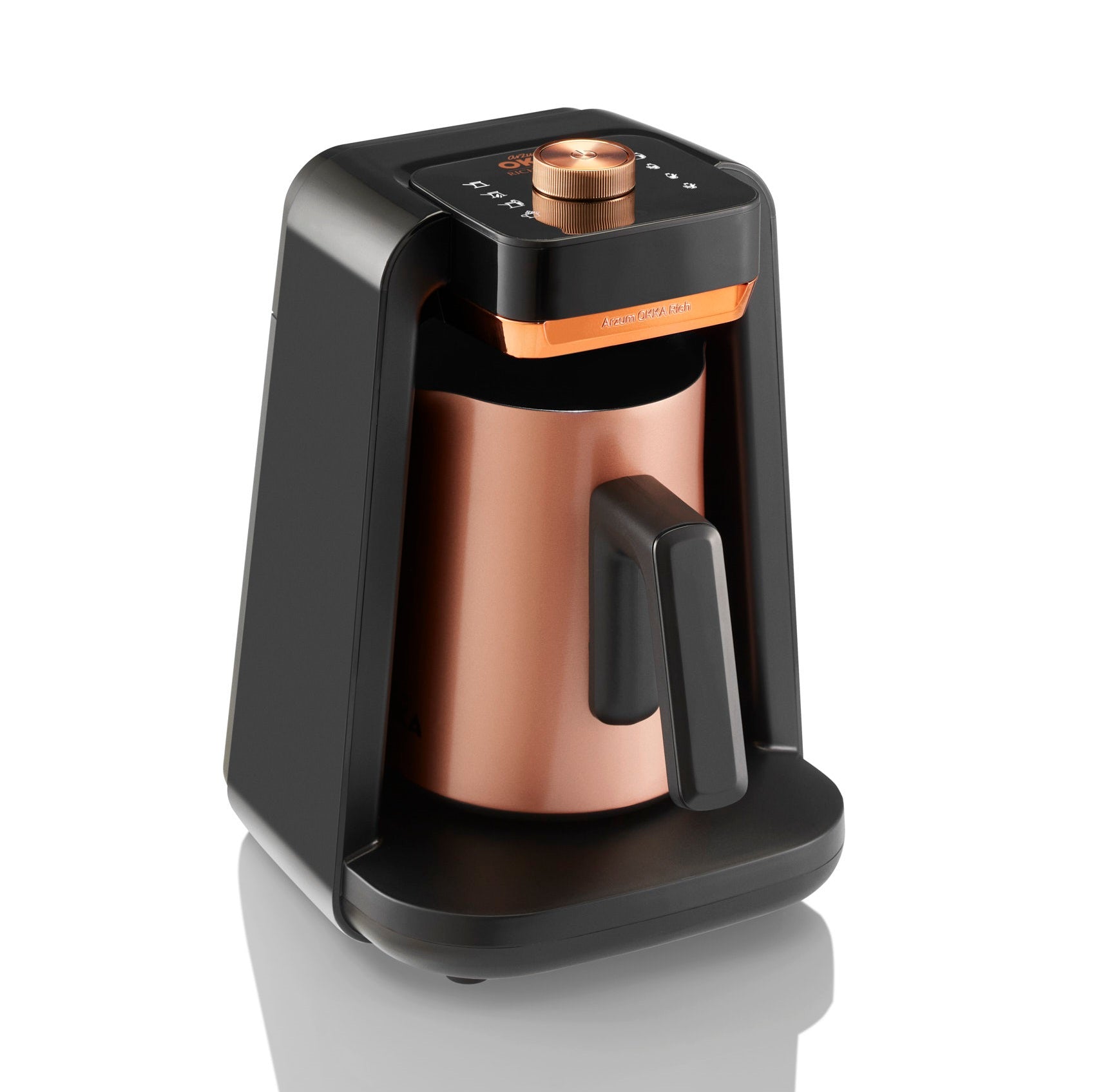Arzum Okka Rich Spin Pro Turkish Coffee and Hot Beverage Maker, Velvetiser, Milk Frother