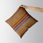 Turkish Kilim Vintage Cushion Cover - 40 x 40 cm