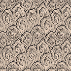 Oysters - in Monochrome - Wallpaper