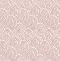 Oysters - in Venus Pink - Wallpaper