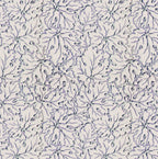 Ethereal Leaves - in Misty - Wallpaper