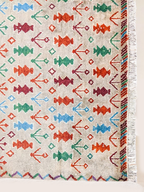 Tangerine Hand Knotted Rug - 278 x 199 cm