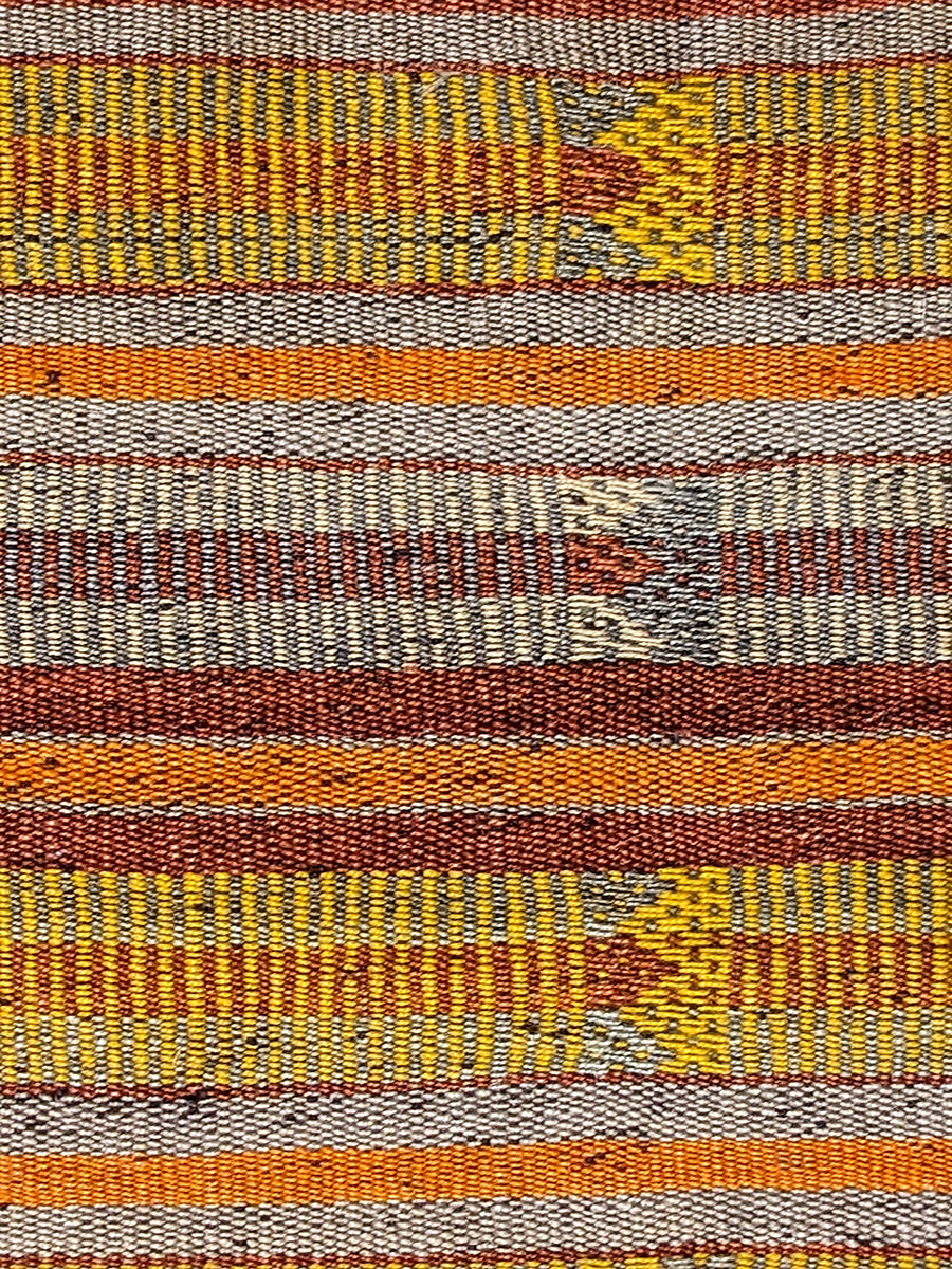 Turkish Kilim Vintage Cushion Cover - 40 x 40 cm