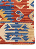 Turkish Kilim Vintage Cushion Cover - 40 x 40 cm