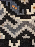 Turkish Kilim Vintage Cushion Cover - 40 x 40 cm