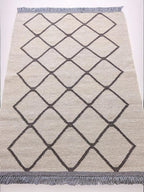 Interlace Flatweave Rug - Size: 159 x 98 cm