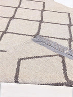 Interlace Flatweave Rug - Size: 159 x 98 cm