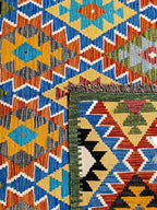 Maimana Afghanistan Kilim Rug - 208 x 150 cm