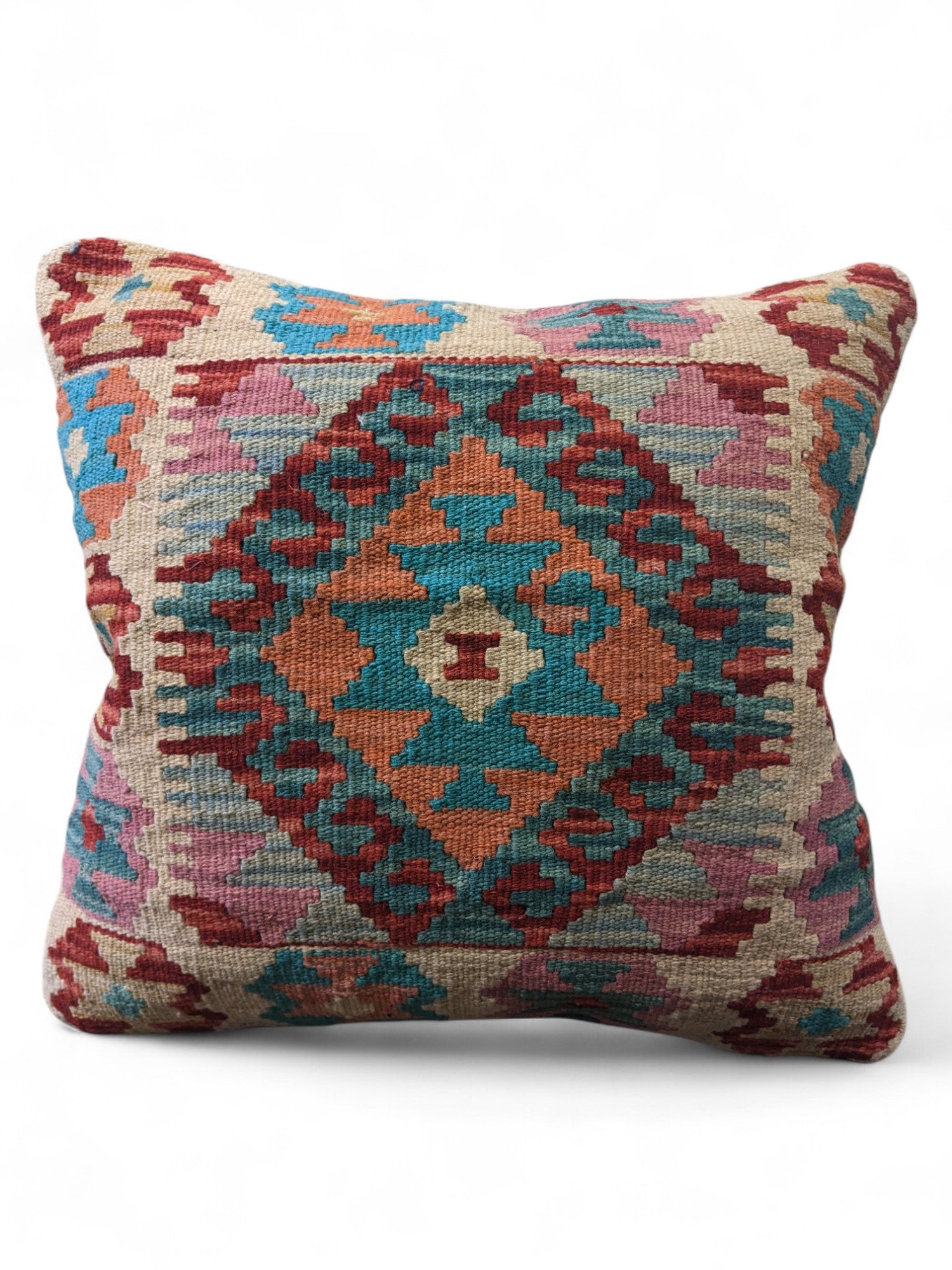 Afghan Kilim Cushion Cover - 45 x 45 cm