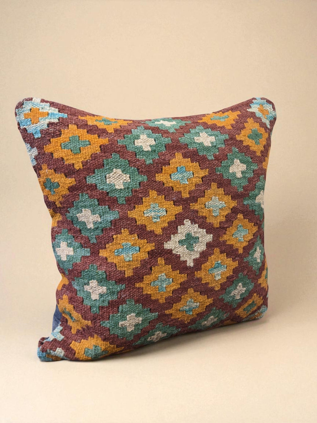 Afghan Kilim Cushion Cover - 45 x 45 cm