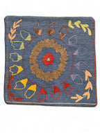 Suzani Hand Embroidered Cushion Cover - 45 x 45 cm
