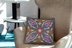 Suzani Hand Embroidered Cushion Cover - 45 x 45 cm