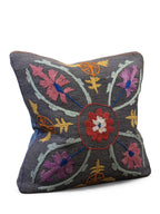 Suzani Hand Embroidered Cushion Cover - 45 x 45 cm