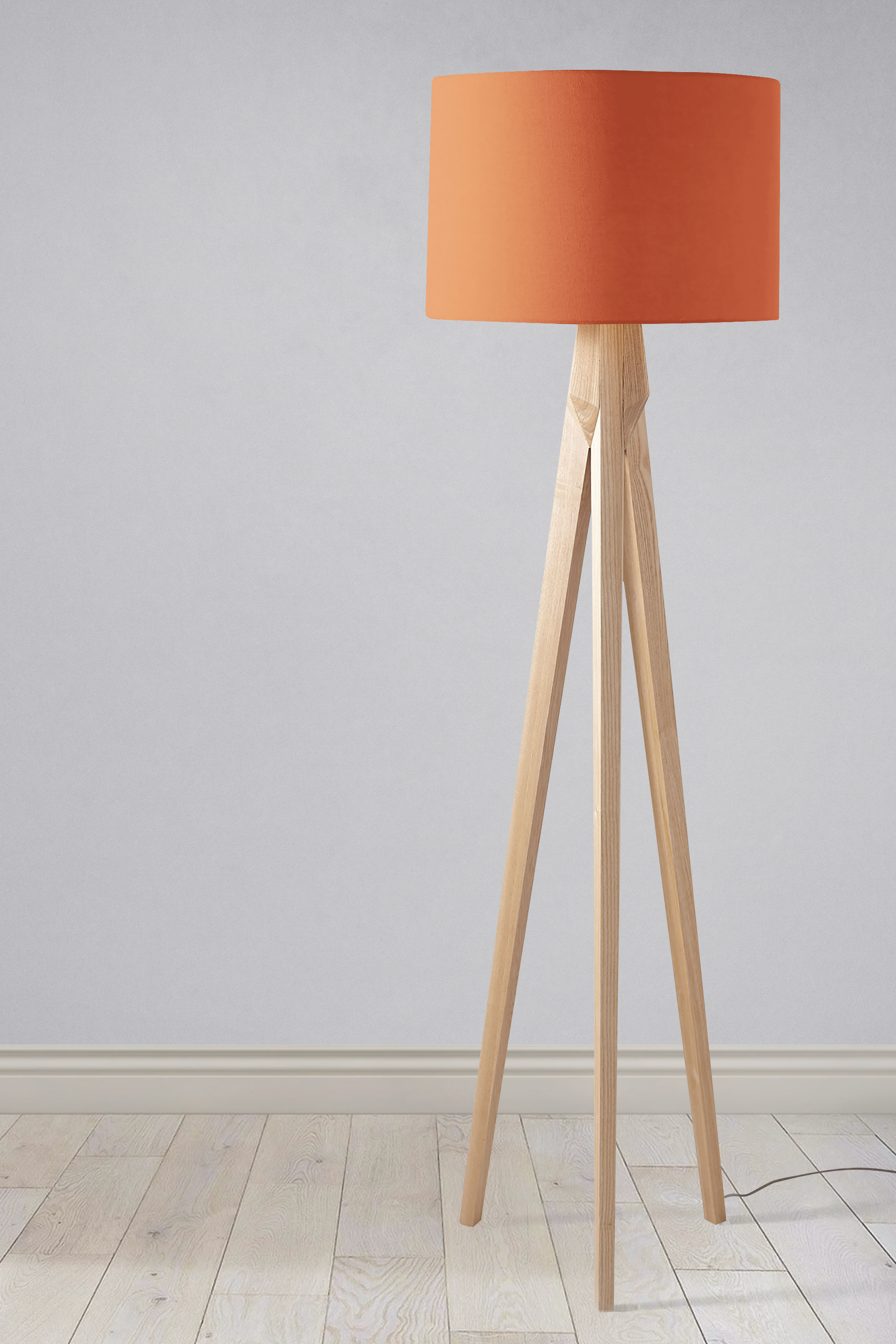 Plain Ginger Lampshade, Terracotta Ceiling or Table Lamp Shade