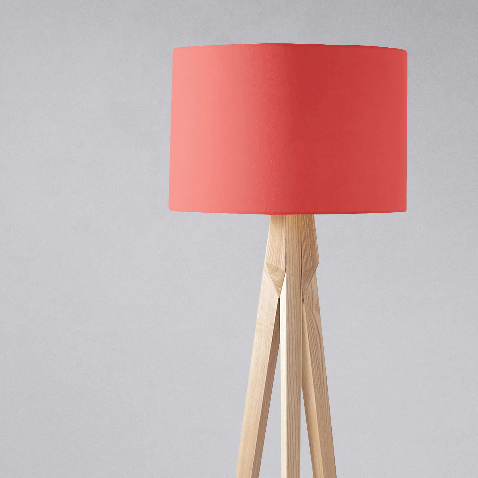 Plain Salmon Pink Lampshade, Ceiling or Table Lamp Shade