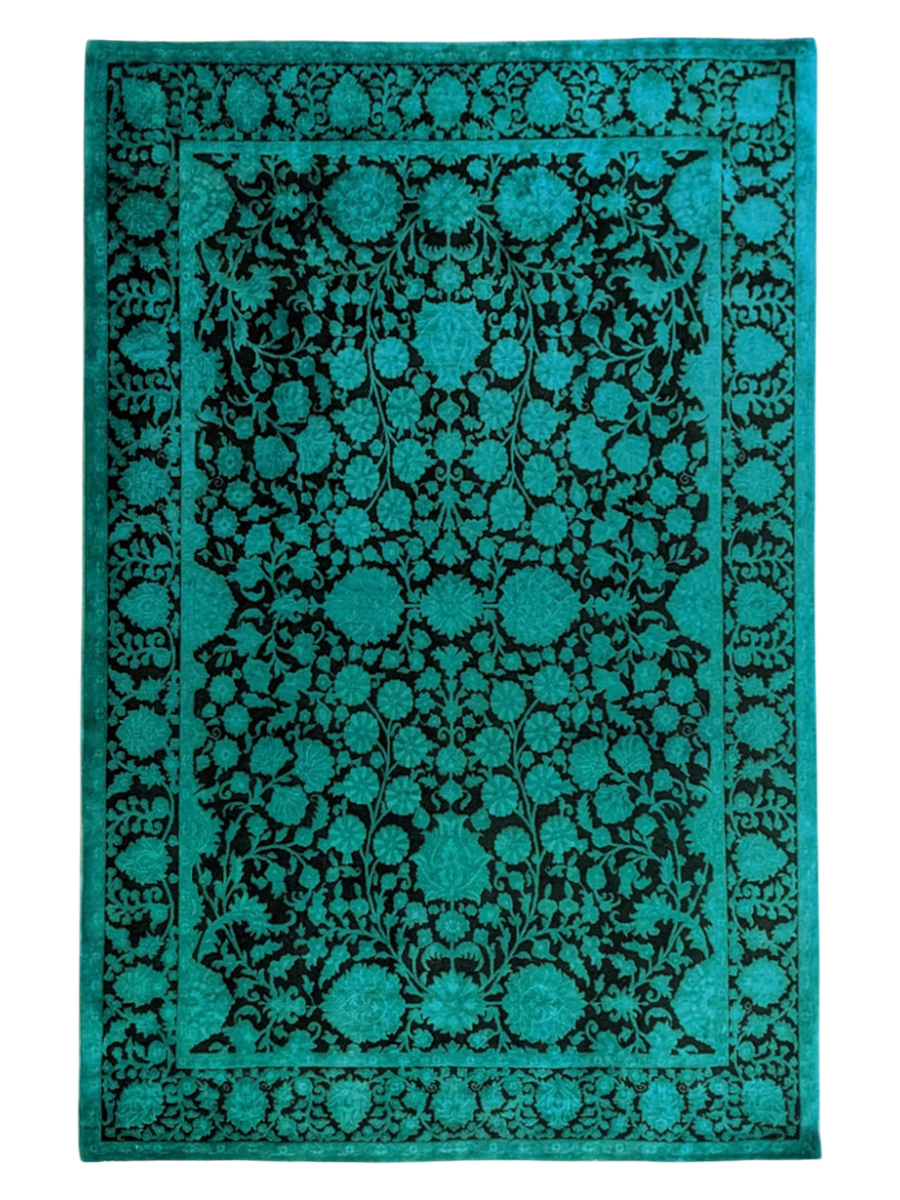 Ziegler Silk Wash Chobi Rug - 277 x 186 cm