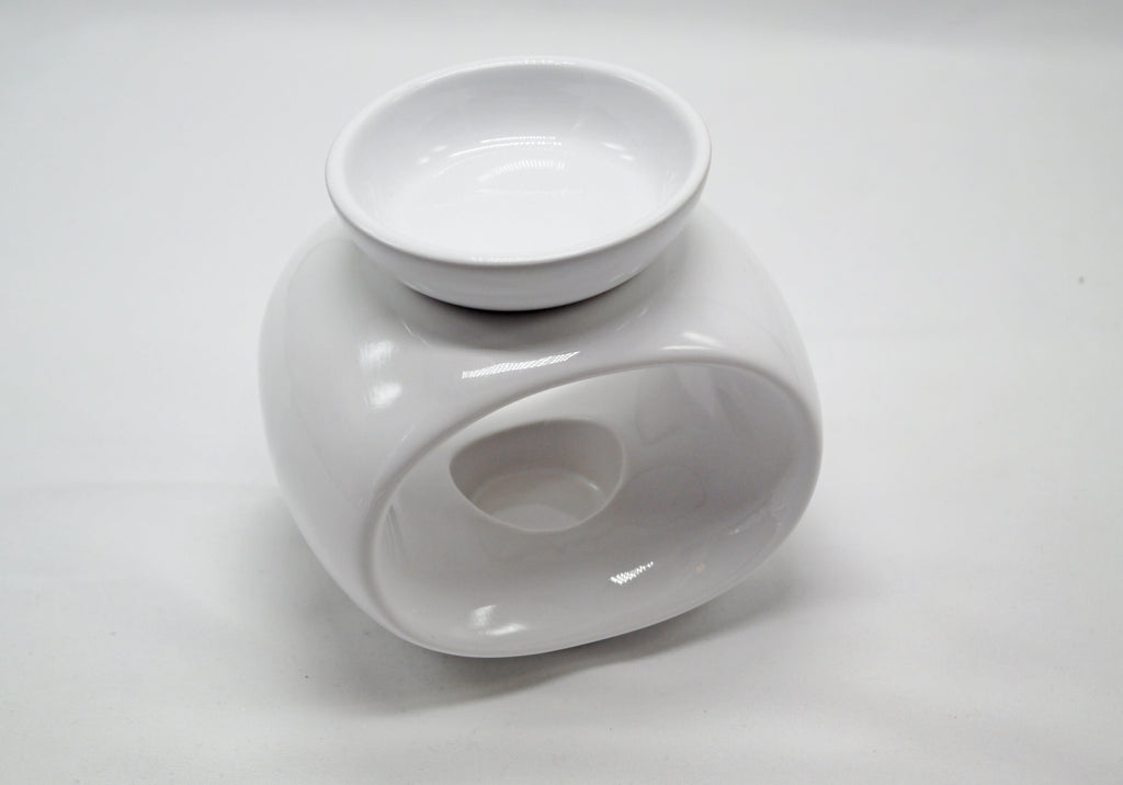 Rome Ceramic Tea Light Wax Burner/Melter