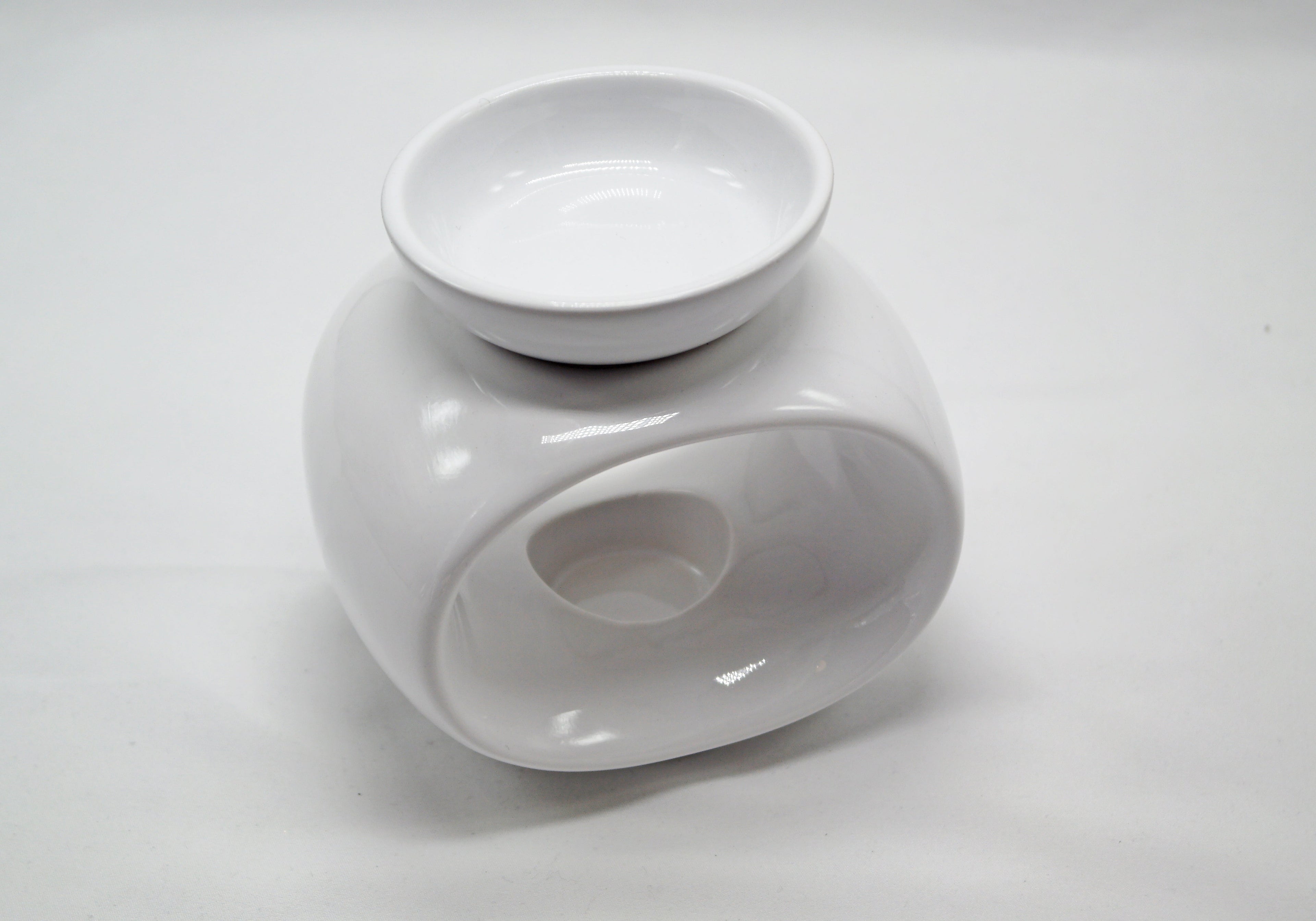 Rome Ceramic Tea Light Wax Burner/Melter