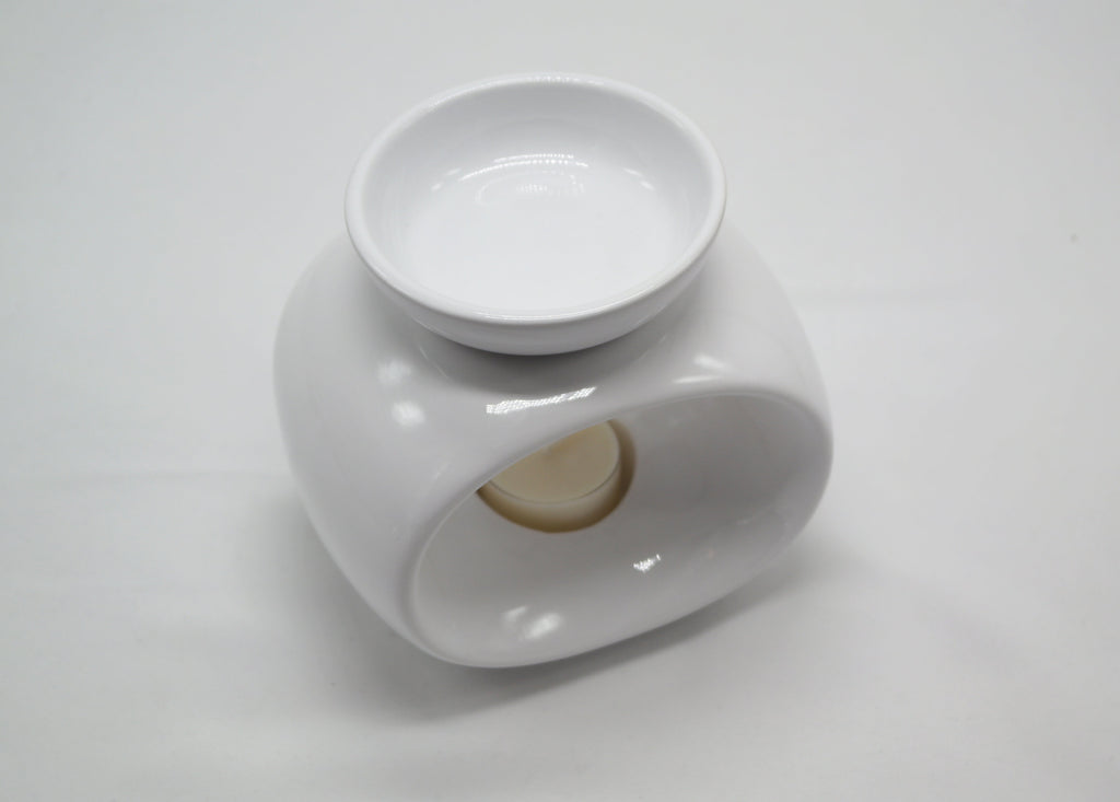 Rome Ceramic Tea Light Wax Burner/Melter
