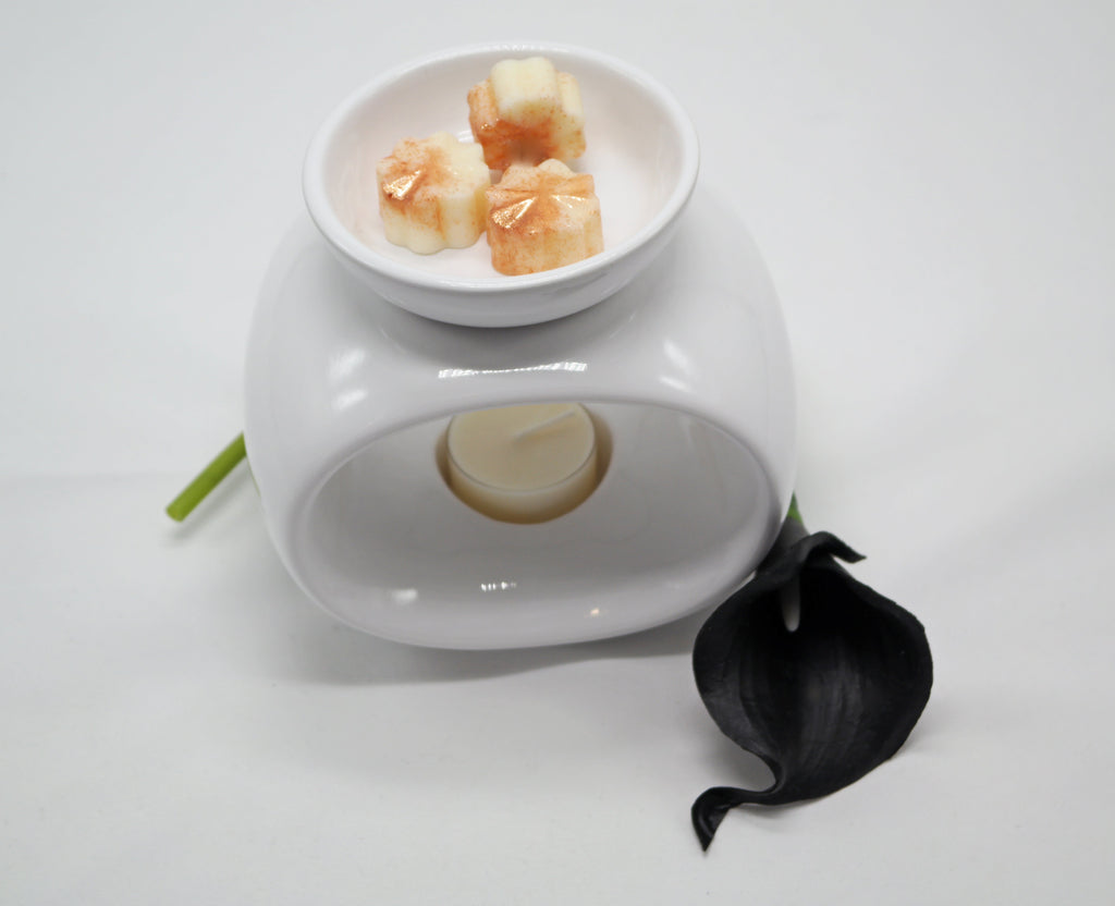 Rome Ceramic Tea Light Wax Burner/Melter
