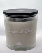 Personalised Simple Scents Grand Opulence 3 Wick Candle | Split Letter Monogram 640g