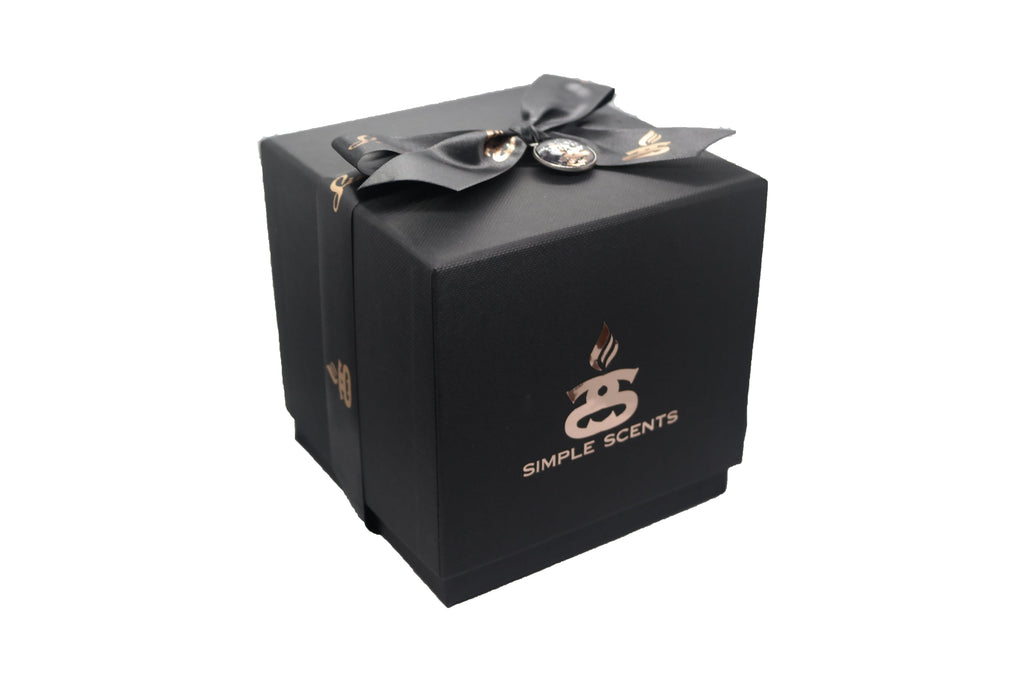 Personalised Simple Scents Grand Opulence 3 Wick Candle | Split Letter Monogram 640g