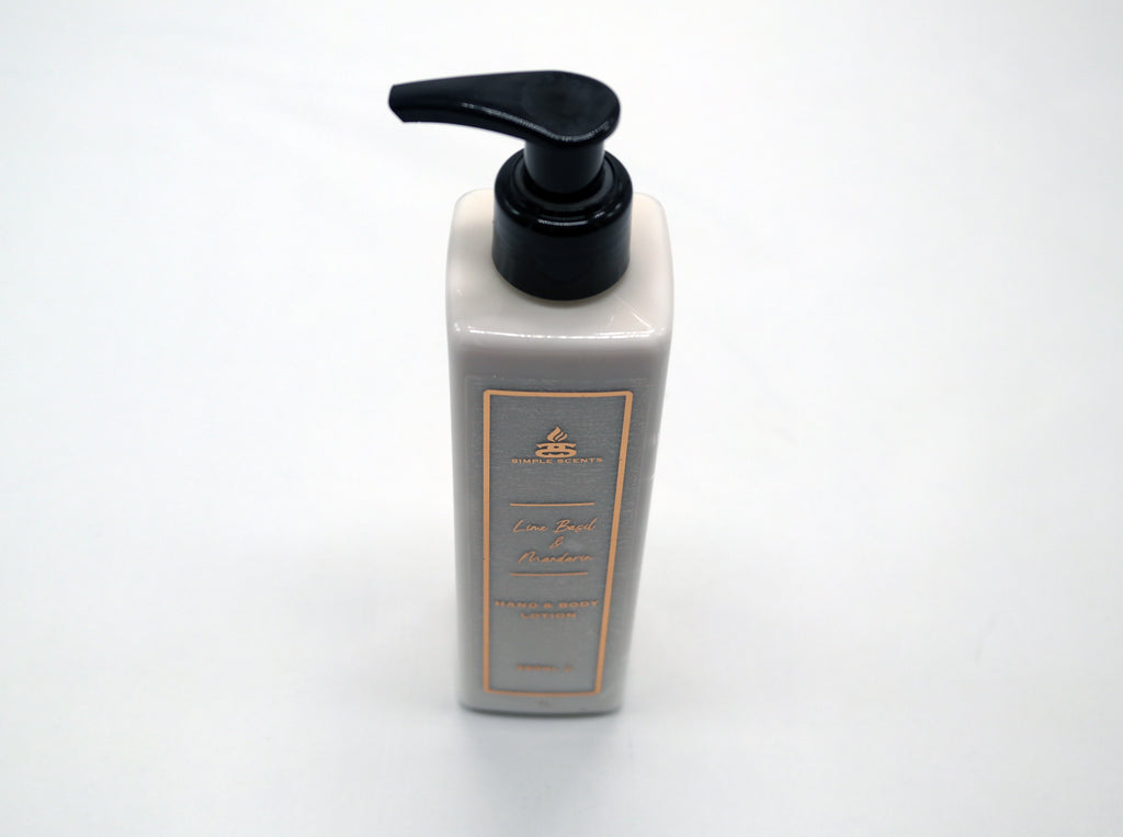 Simple Scents Lime Basil & Mandarin Hand & Body Lotion 250ml