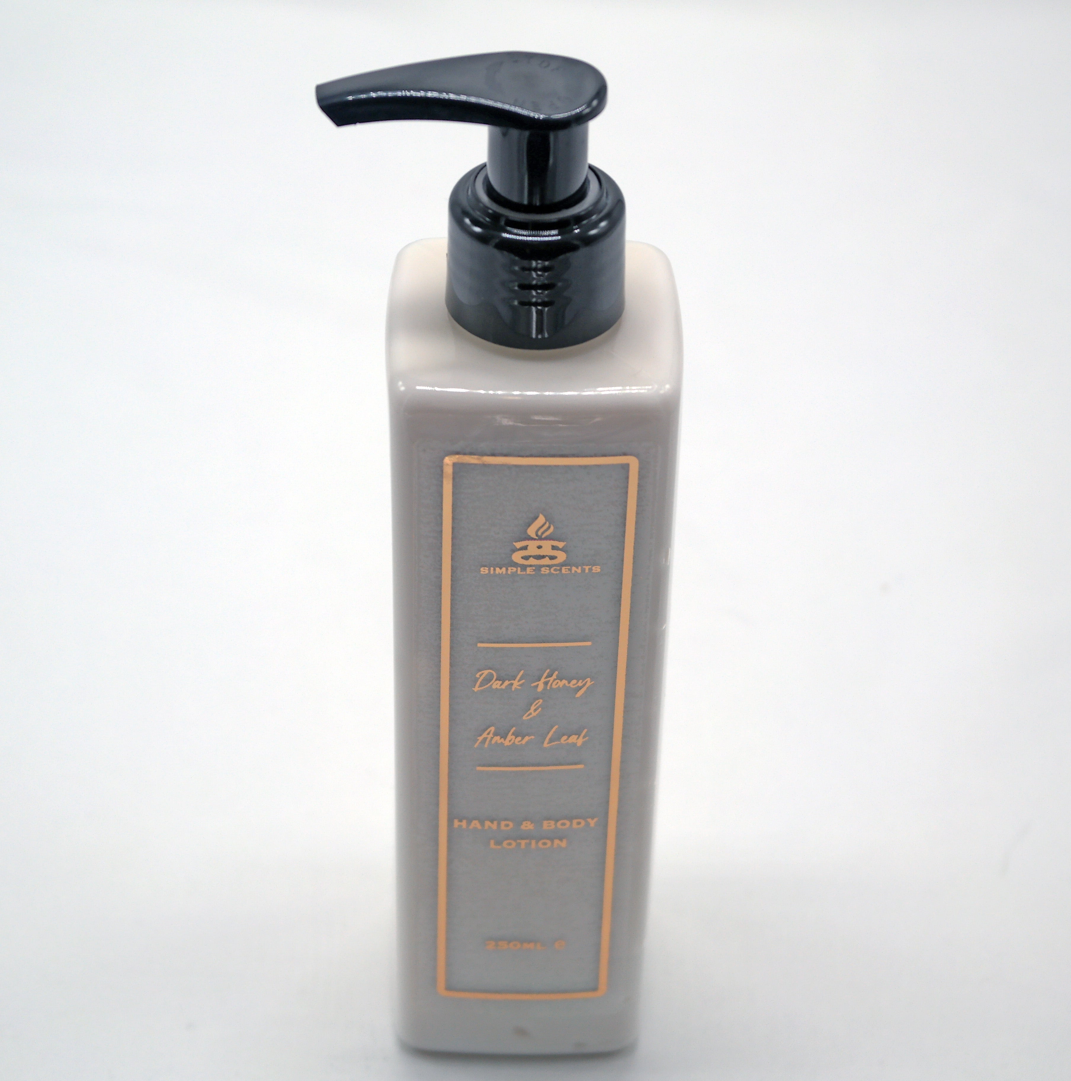Simple Scents Dark Honey & Amber Leaf Hand & Body Lotion 250ml