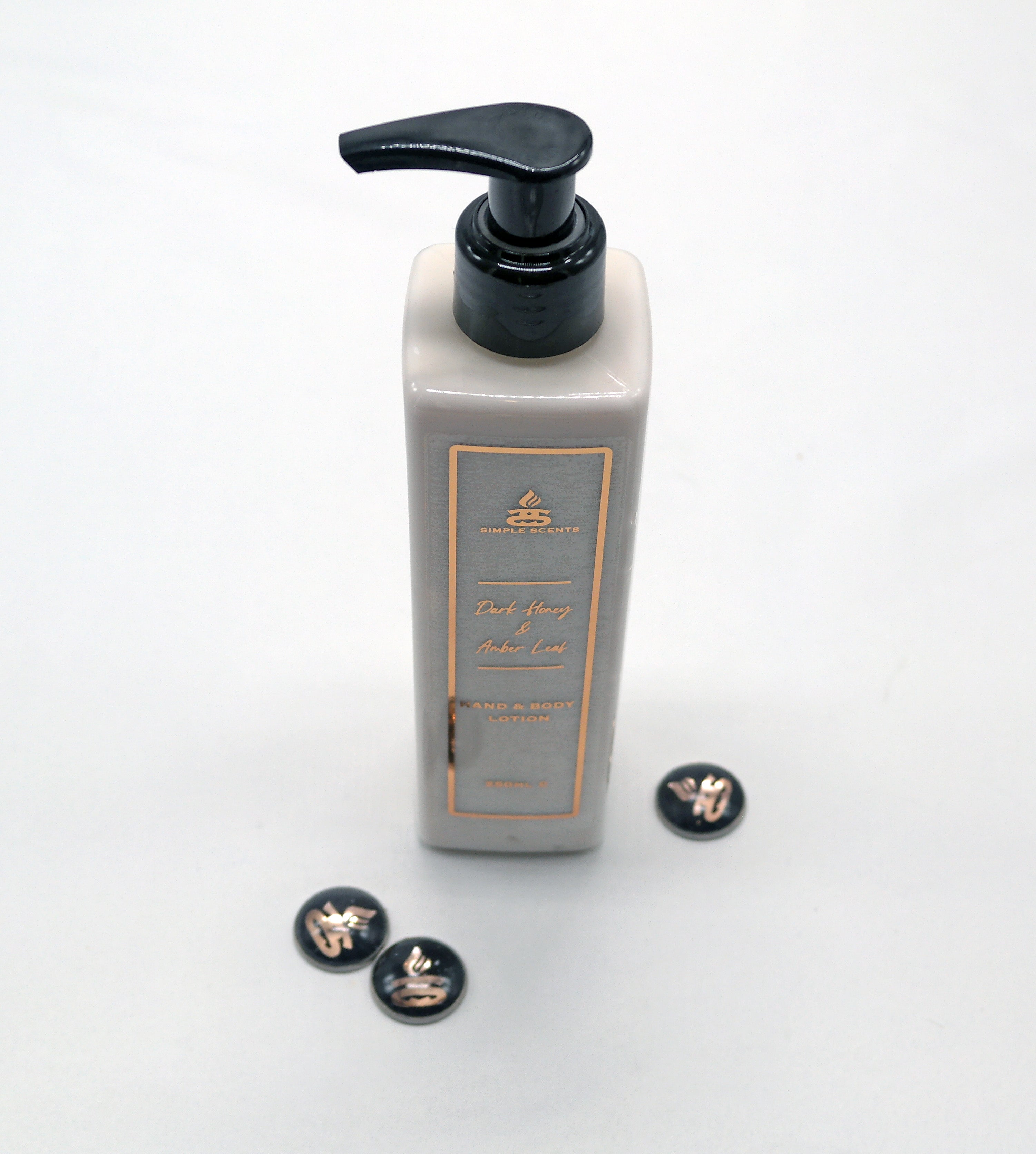 Simple Scents Dark Honey & Amber Leaf Hand & Body Lotion 250ml