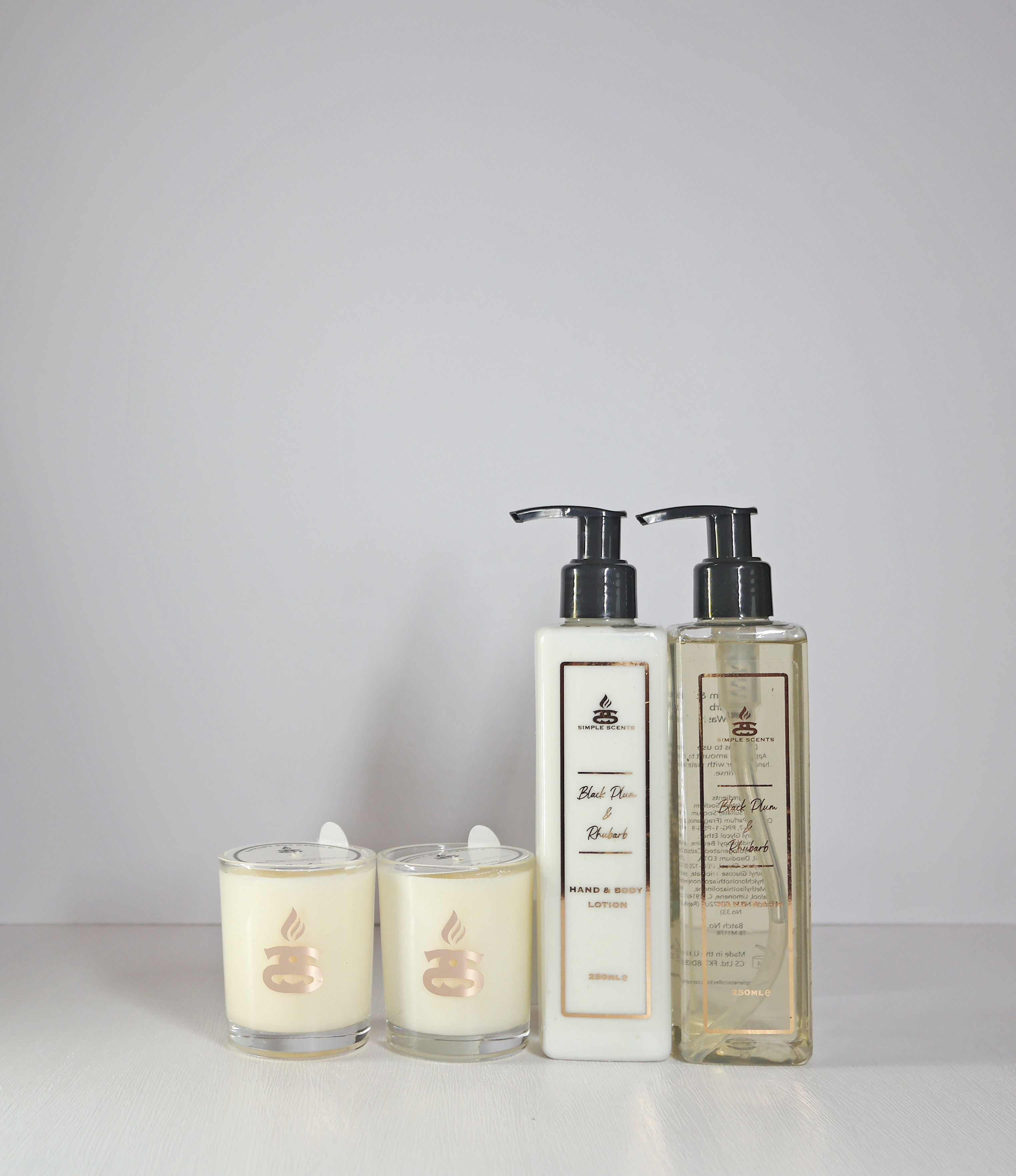 Simple Scents Experience Mini Indulgence Candle, Soap & Lotion Gift Set