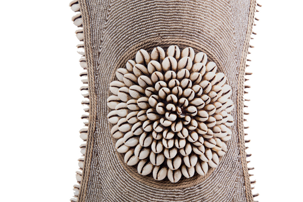 Cameroon Beaded Shield - Oblong -  17C