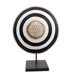 Cameroon Beaded Shield Round M 16B