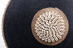 Cameroon Beaded Shield Round M 16D