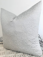 The Couture Cushion - The Silver Zegna - Style No. 132