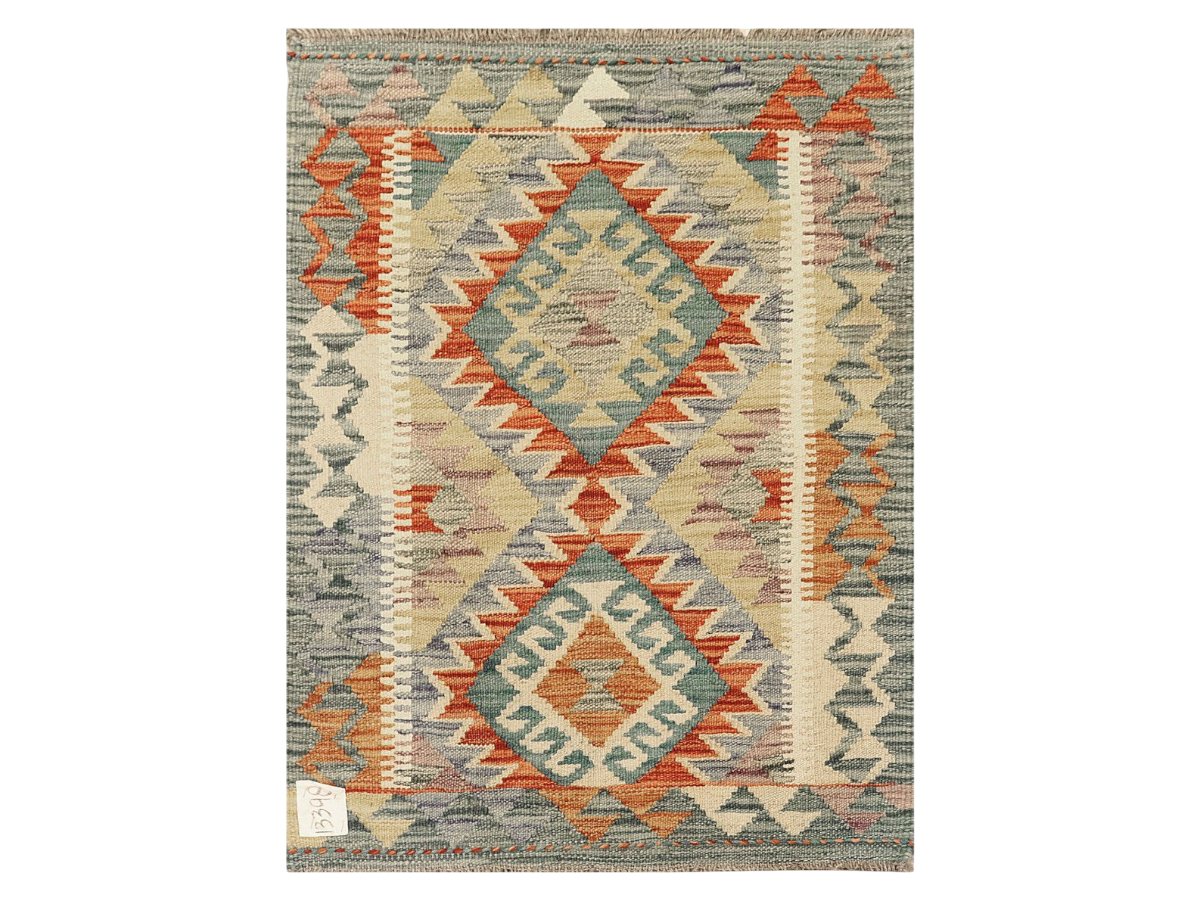 Maimana Afghanistan Kilim Rug - 86 x 64 cm