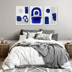 Abstract Art Print | Set of 3 Abstract Wall art Prints
