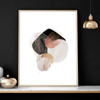 Abstract wall pictures | set of 3 wall art prints