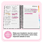 Academic Undated Spiral Journal