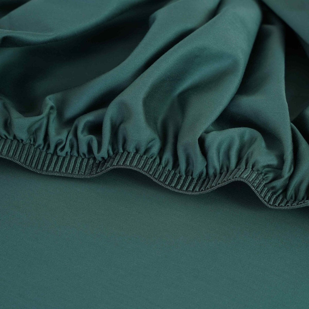 Ackly Bamboo Royal Green Full Bedding Set