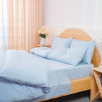Ackly Bamboo - Sky Blue Duvet Cover